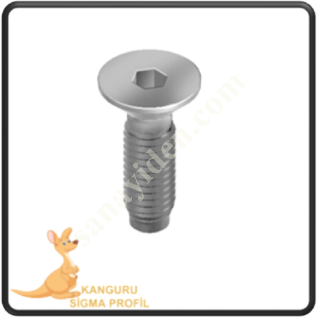 M6 HAVŞA BAŞ CİVATA 20 MM, Somun Ve Civata Çeşitleri