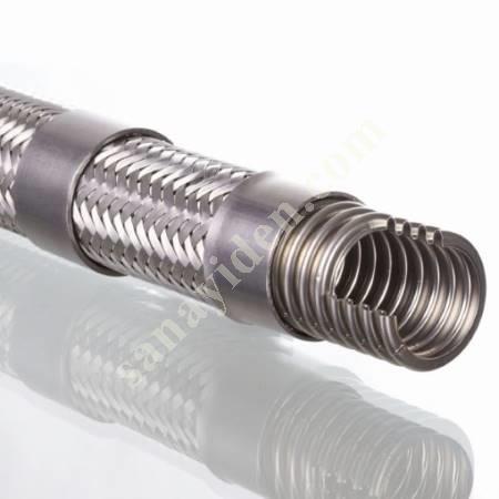 ÇİFT ÖRGÜ KAPLAMALI ICB METAL HORTUM, Paslanmaz Boru Ve Hortum