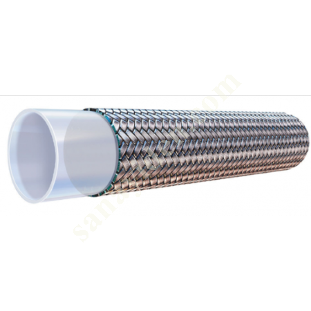 PTFE BRAIDED STRAIGHT HOSE FOR HIGH TEMPERATURE AND PRESSURE 1/2", Ptfe Hoses