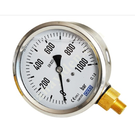 HIGH PRESSURE MANOMETER - 1000 BAR, Manometer