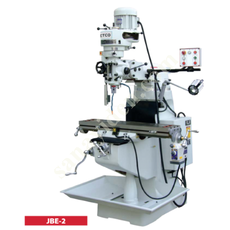 JBE-2 FREZE MAKİNESİ: YÜKSEK GÜÇ ÇALIŞMA İMKANI, Kalıpçı Freze