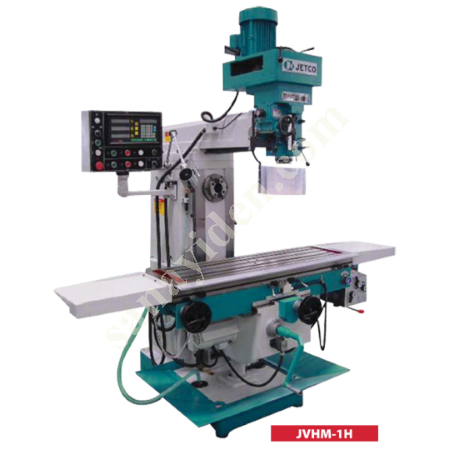 JETCO JVHM-1H: FLEXIBLE OPERATION WITH RIGHT/LEFT ROTATION ANGLE, Universal Milling Cutters