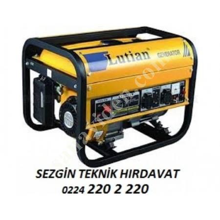 LUTIAN 3600 BENZİNLİ JENAERATOR 220V 6.5HP, Jeneratör Fiyatları