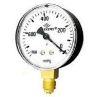 GAZ BASINÇLARINI DOĞRU ÖLÇEN 63MM VAKUMETRE,